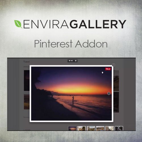 Envira Gallery Pinterest Addon