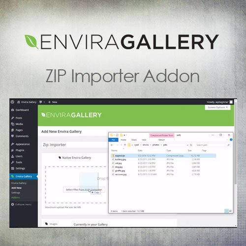 Envira Gallery ZIP Importer Addon